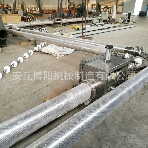糧食管鏈式輸送機為什么能夠保證物料完整性？