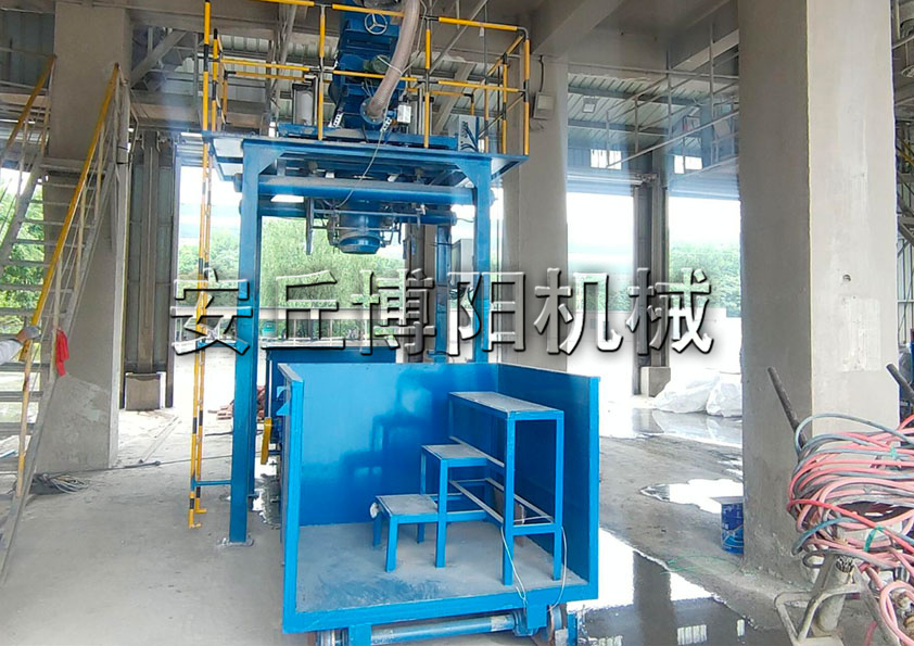 安丘博陽機械石灰石噸袋包裝機工作程序是什么？