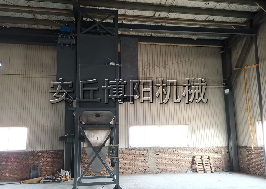 安丘博陽(yáng)機(jī)械脫硫粉噸袋拆包機(jī)如何進(jìn)行拆包卸料作業(yè)？